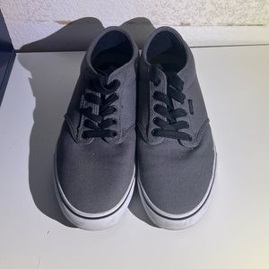Vans Gray Low Top Sneakers